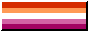 A website button of the lesbian pride flag