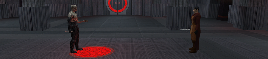 Banner of Darth Sion and Male Exile Mod mod