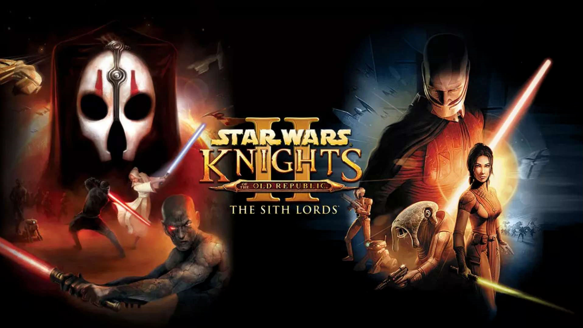 Key art of the Star Wars: Knights of the Old Republic series